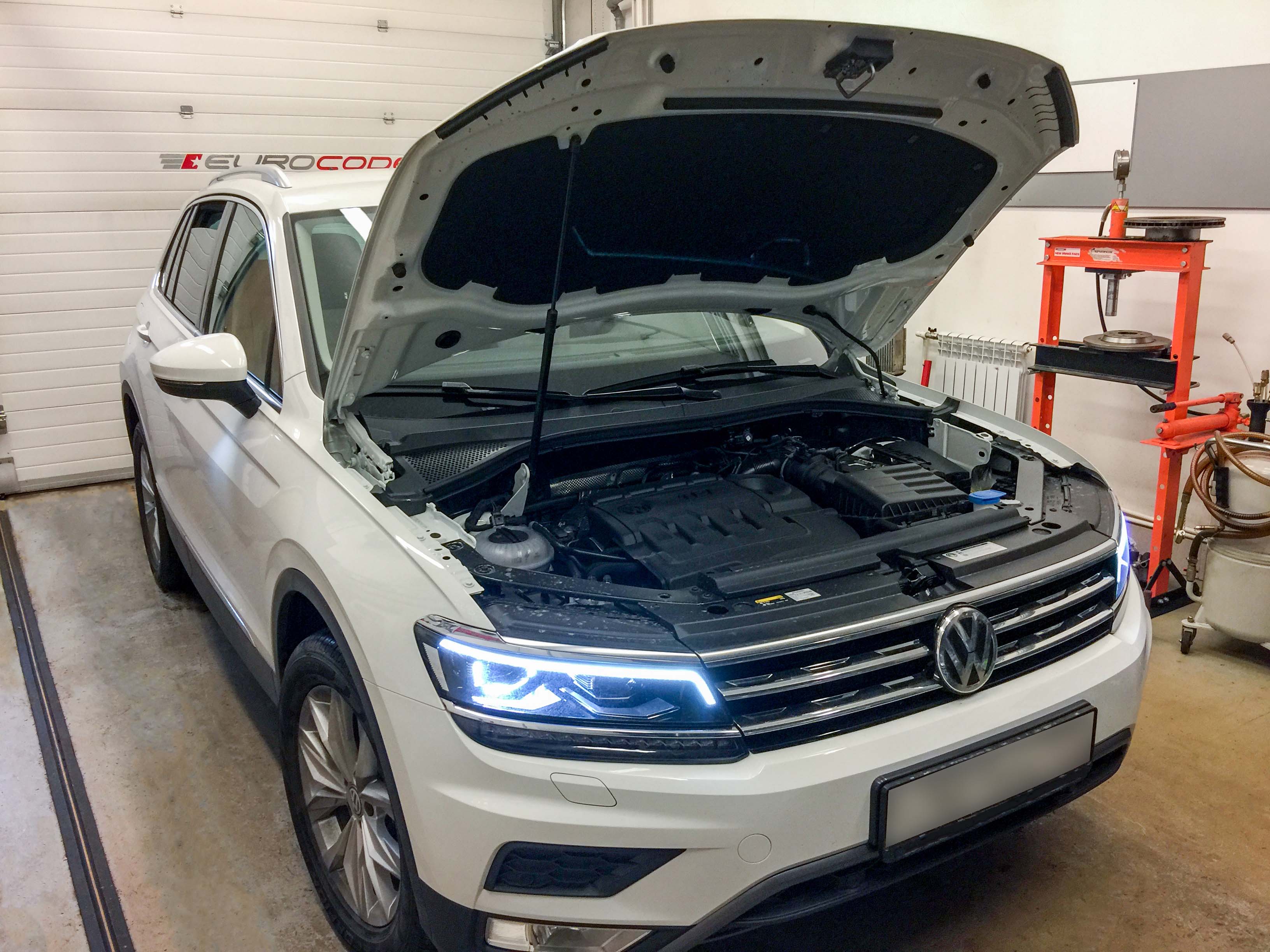 Чип тюнинг VW Tiguan 2017 2.0 TDI 150 hp DSQ (DQ-500)